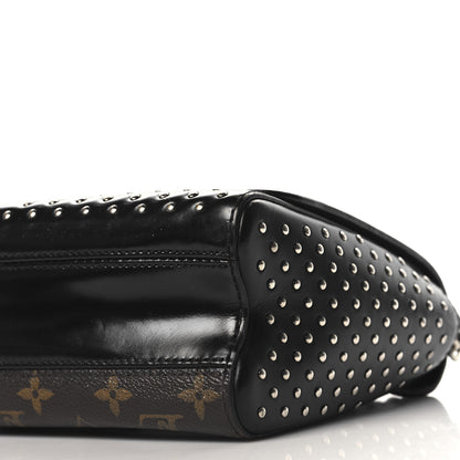 Louis Vuitton Calfskin Monogram Studded Twist Shoulder Bag MM 9 of 9