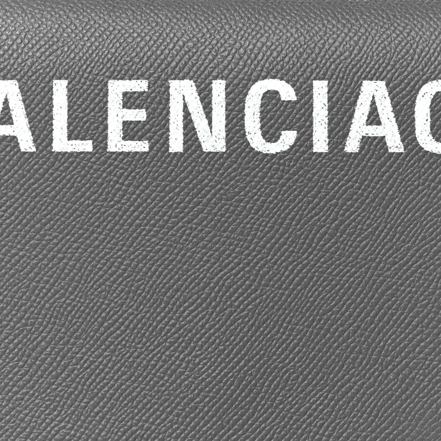 Balenciaga Grained Calfskin Logo Ville Day Bag XS Gris Perle Fonce White 7 of 9