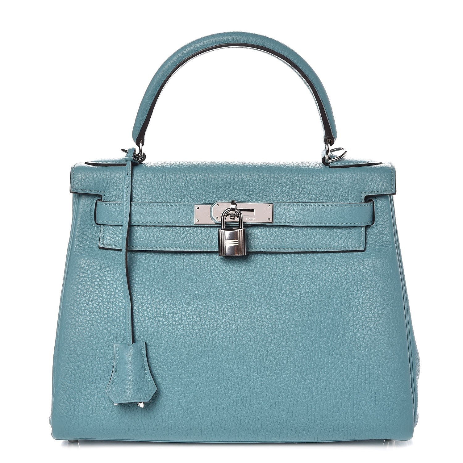 Hermes Taurillon Clemence Kelly Retourne 28 Bleu Saint Cyr 1 of 38