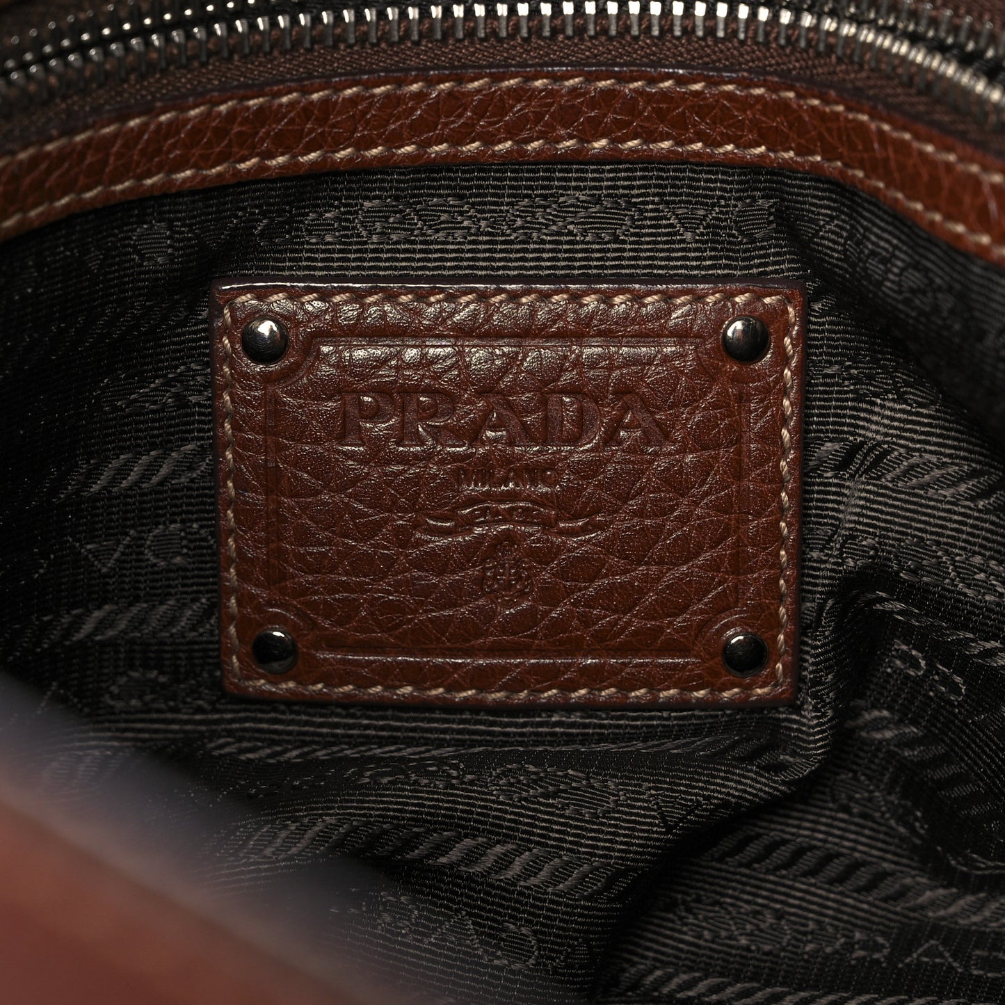 Vitello Daino Side Pocket Hobo Bruciato