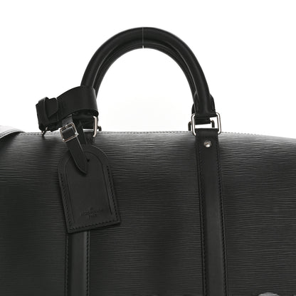 Louis Vuitton X SUPREME Epi Keepall Bandouliere 55 Black 7 of 9