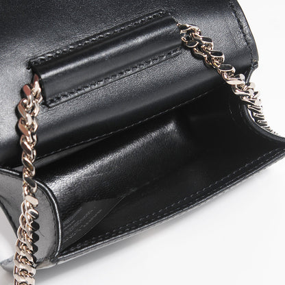 Saint Laurent Calfskin Pony Hair Mini Candy Crossbody Black 5 of 8