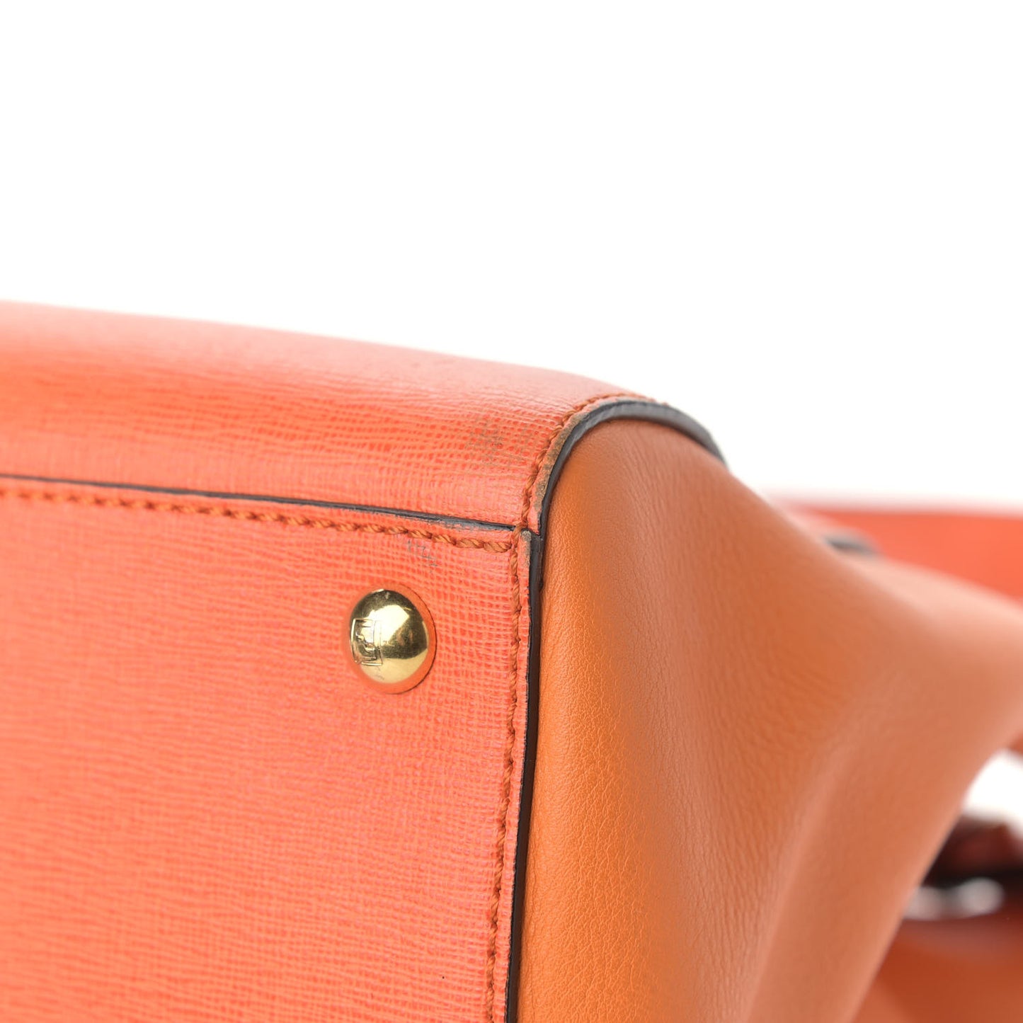 Vitello Elite Regular 2Jours Tote Arancio