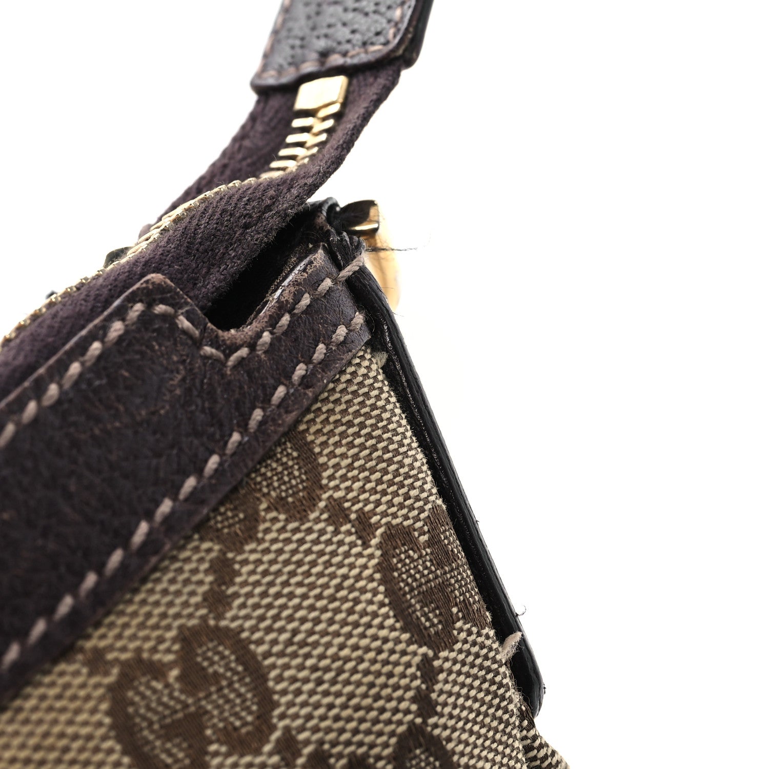 Gucci Monogram Pocket Hobo Brown 16 of 16