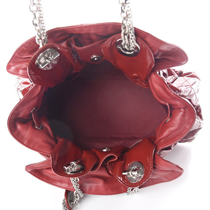 Christian Dior Patent Cannage Medium Le Trente Tote Red 5 of 8