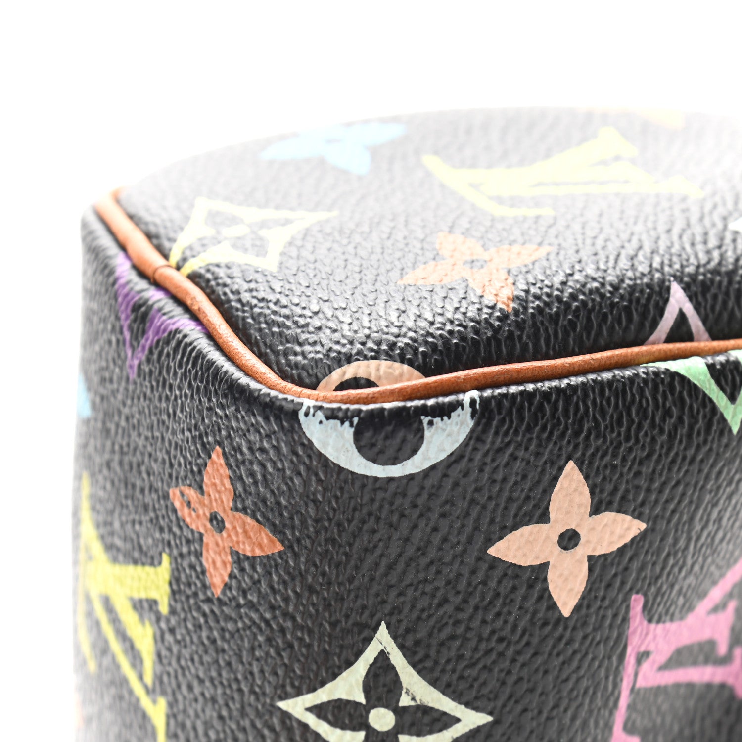 Louis Vuitton Monogram Multicolor Mini Sac HL Speedy Black 8 of 8