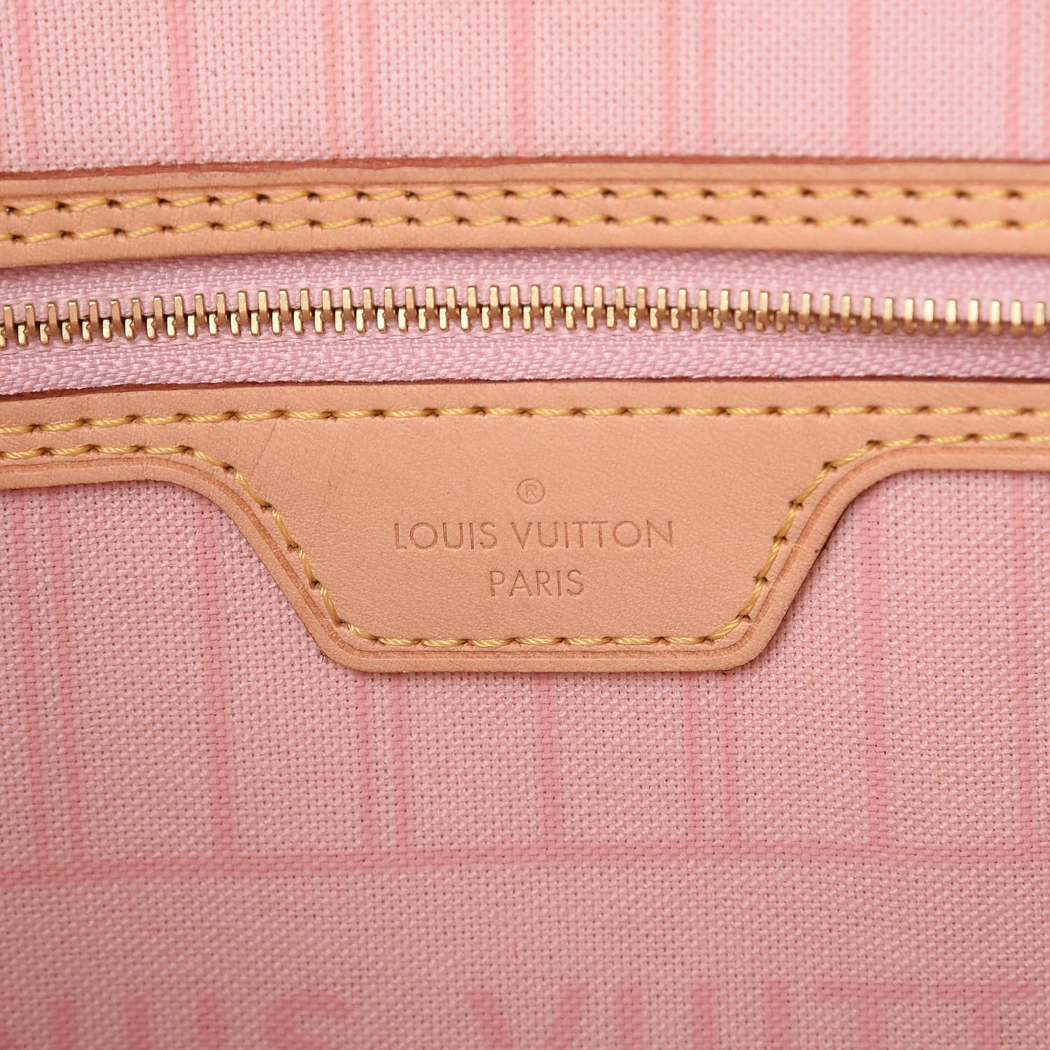 Louis Vuitton Damier Azur Neo Neverfull MM Rose Ballerine 8 of 11