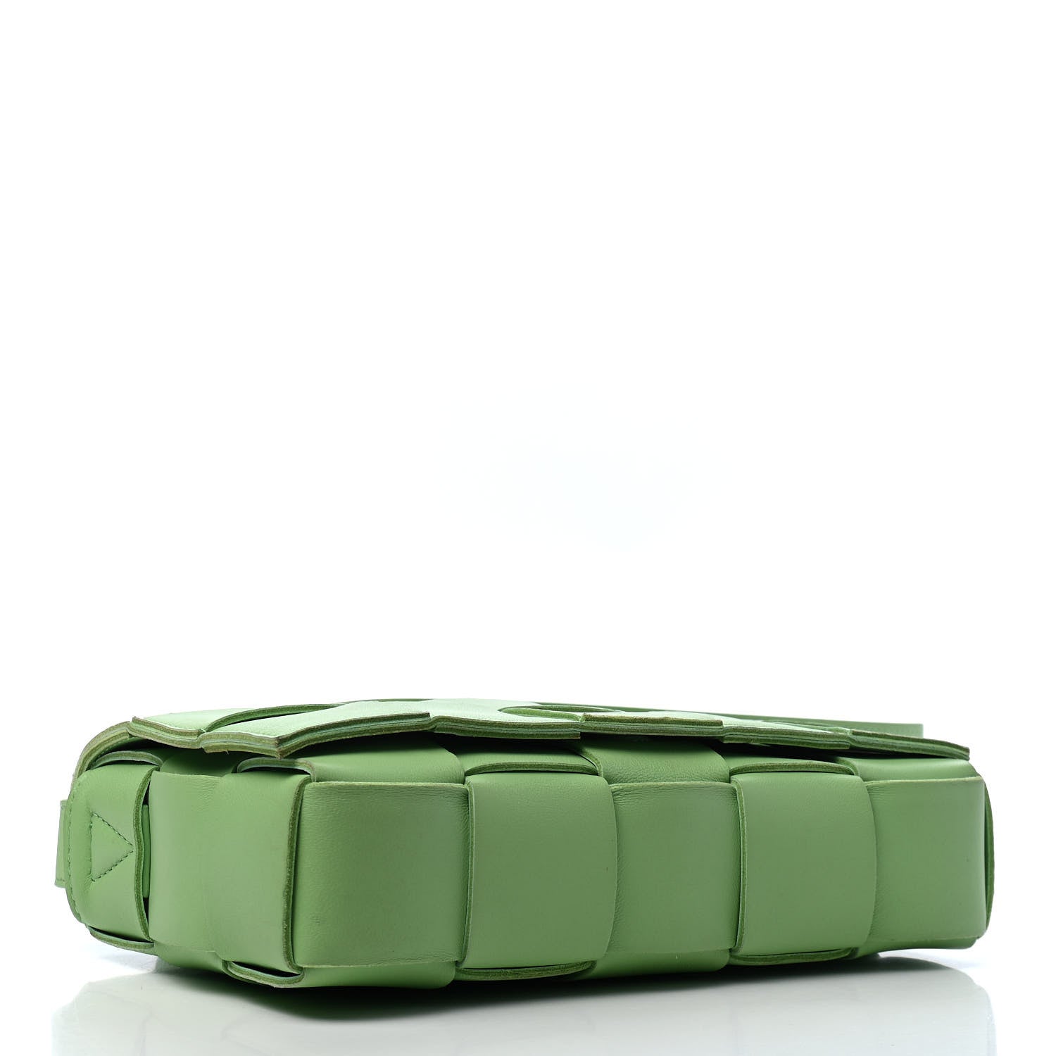 Bottega Veneta Nappa Maxi Intreccio Cassette Bag Pistachio 4 of 8