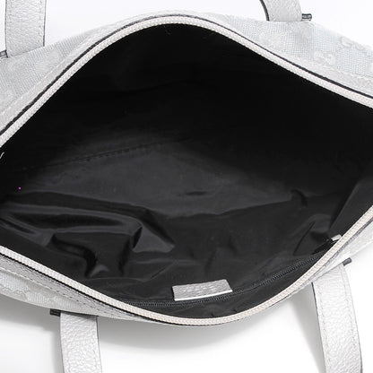 Gucci Monogram Small Boston Silver 5 of 7