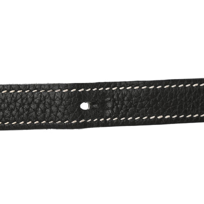 Hermes Taurillon Clemence Halzan 31 GM Black 16 of 16