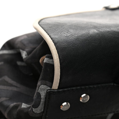 Salvatore Ferragamo Canvas Fusion Backpack Black Multicolor 10 of 11