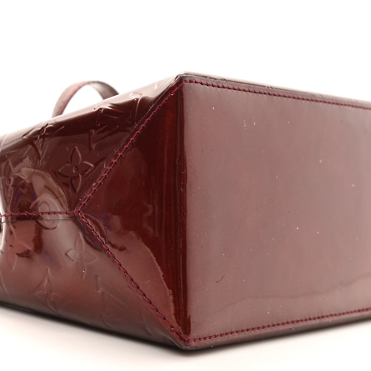 Louis Vuitton Vernis Wilshire PM Rouge Fauviste 8 of 9