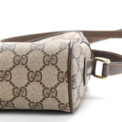 Gucci GG Supreme Monogram Web Crossbody Bag Brown 9 of 11