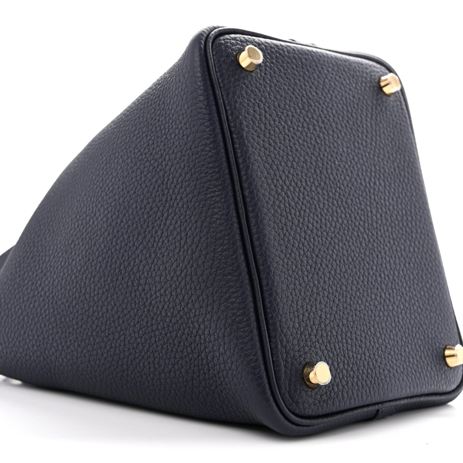 Hermes Taurillon Clemence Picotin Lock 18 PM Bleu Nuit 8 of 10