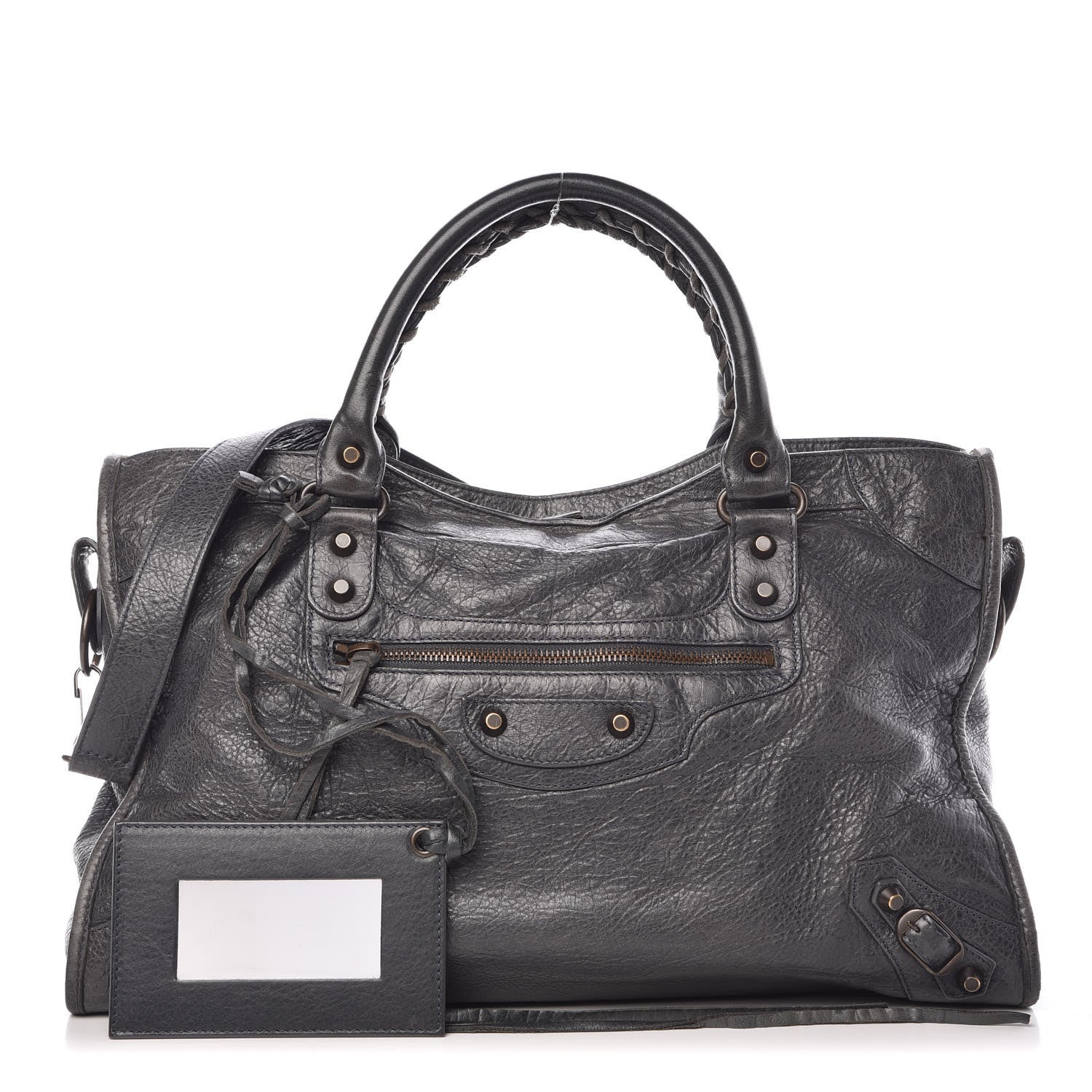 Balenciaga Agneau Classic Hardware City Anthracite 1 of 19