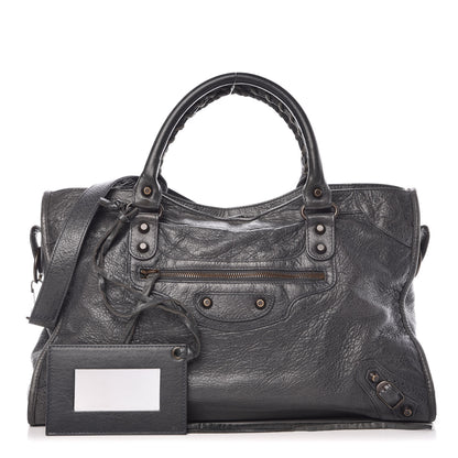 Balenciaga Agneau Classic Hardware City Anthracite 1 of 19