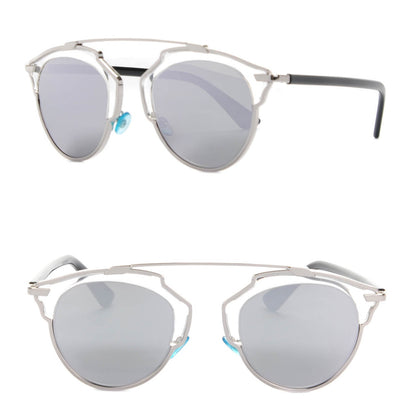 Christian Dior So Real Sunglasses Silver 1 of 7