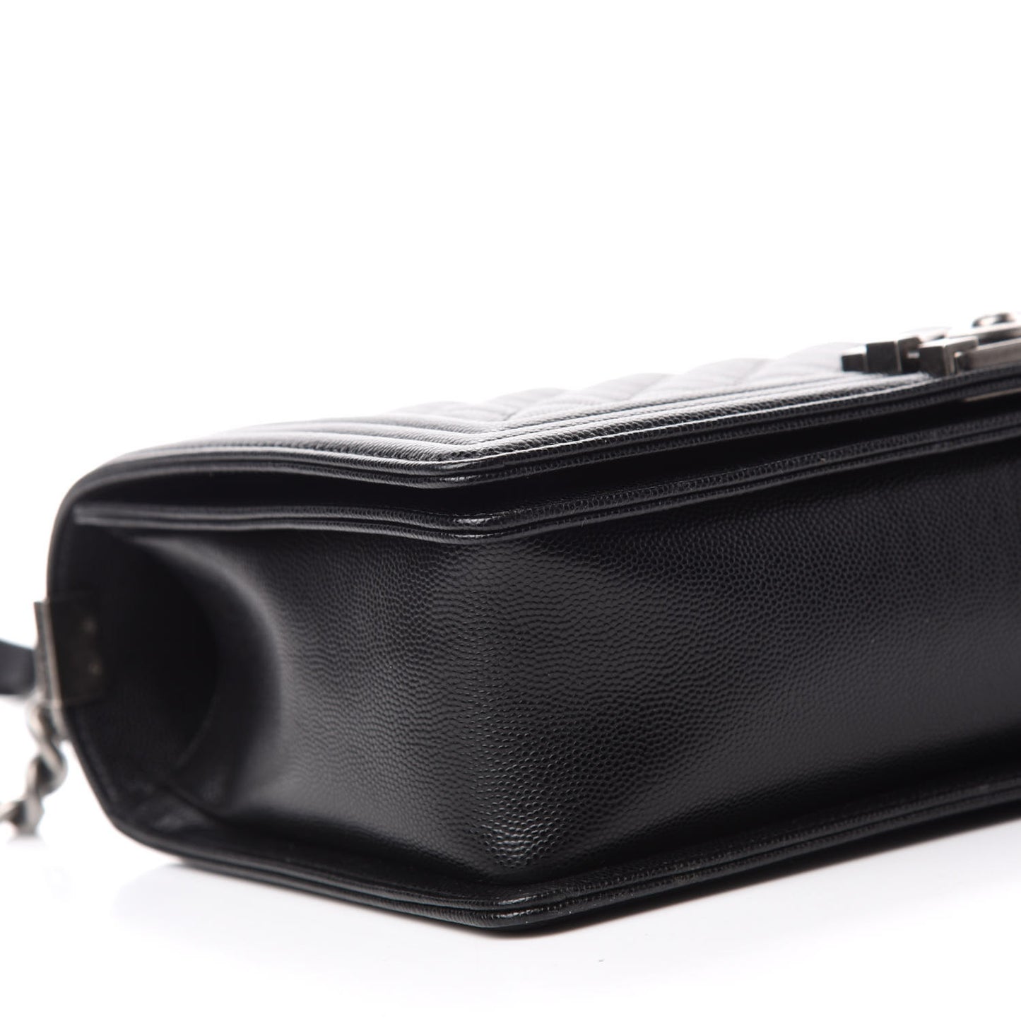 Caviar Quilted New Medium Boy Flap Black