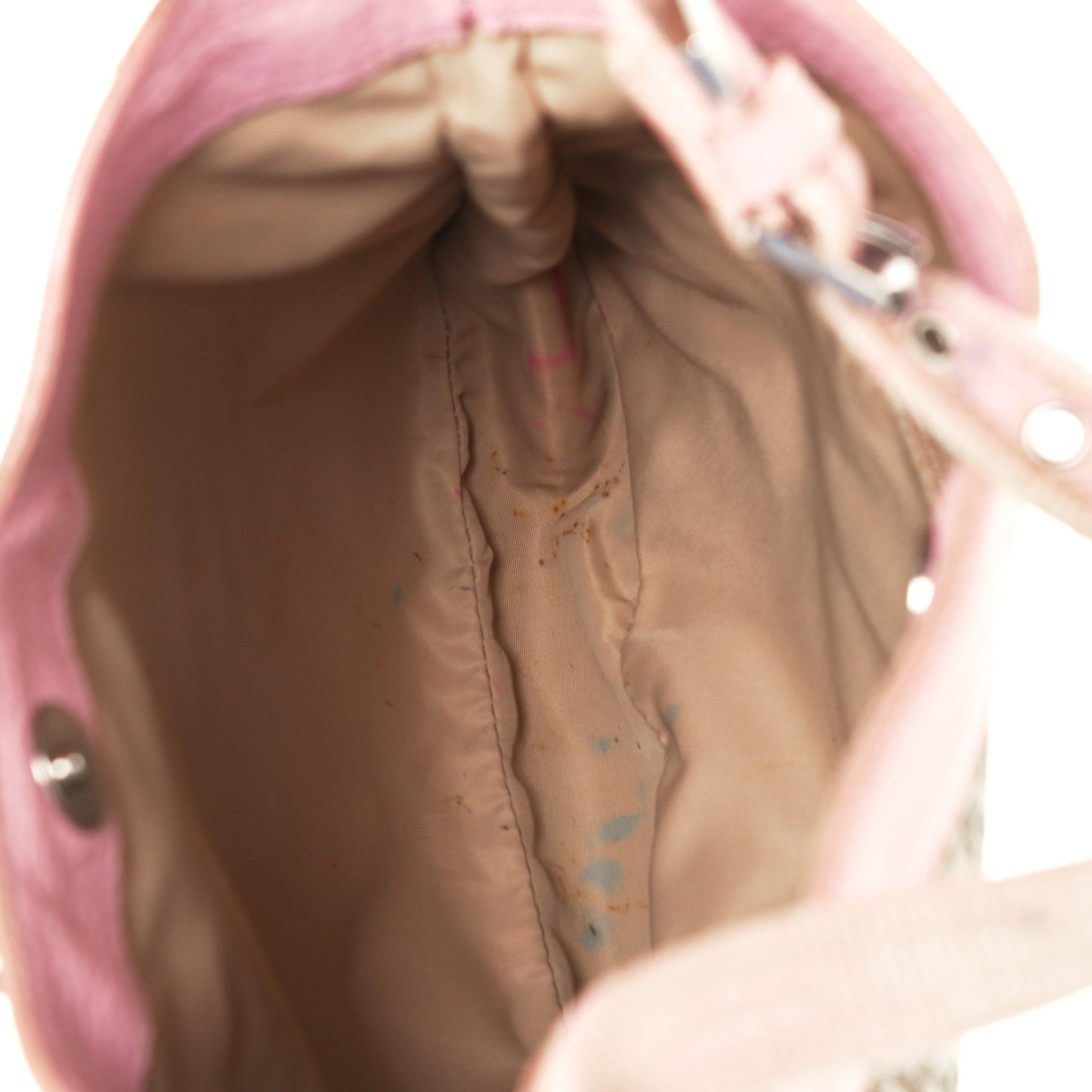 Monogram Hobo Pink