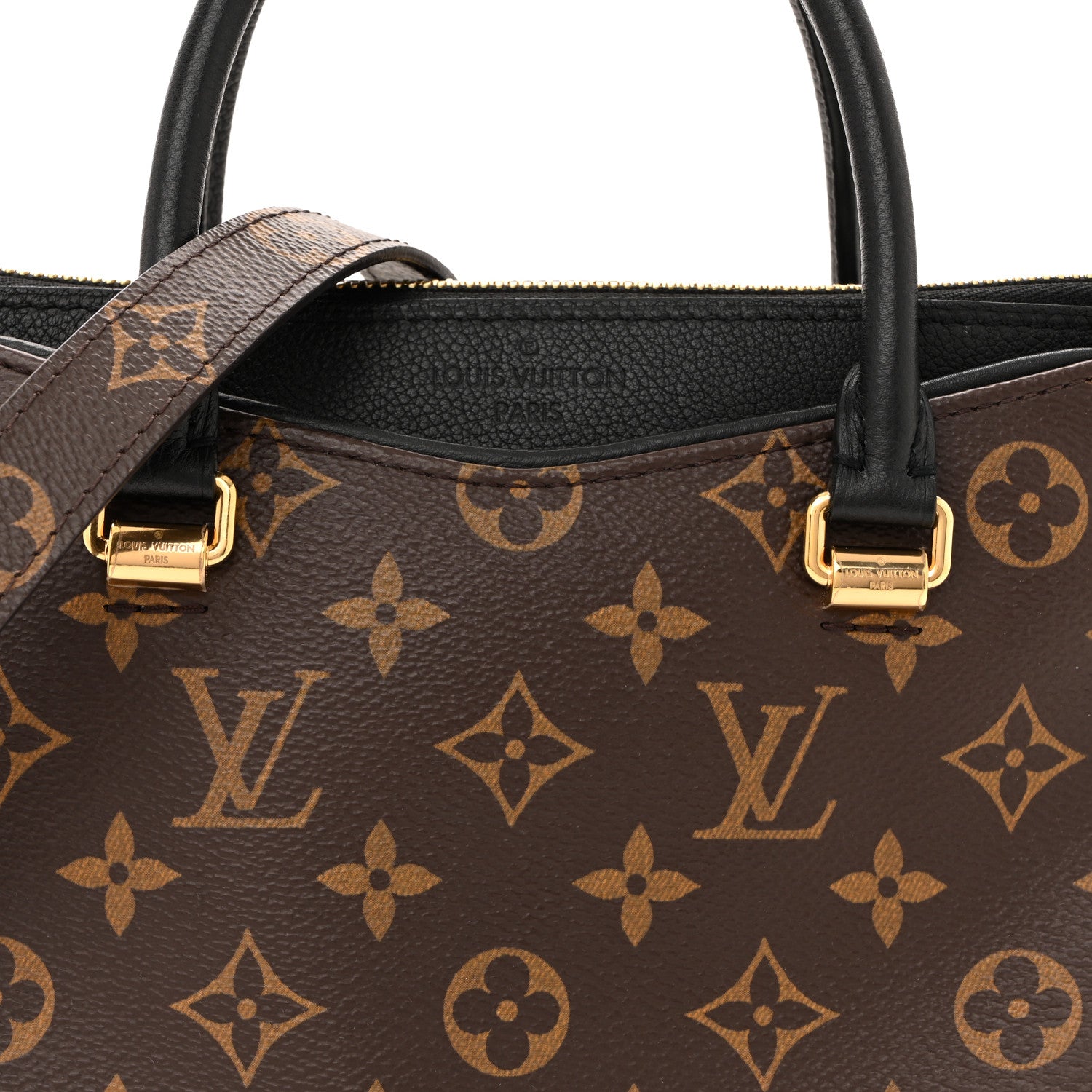 Louis Vuitton Monogram Pallas Full BB Black 7 of 10