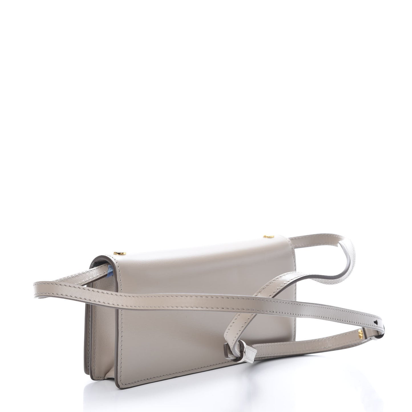Calfskin Icon Crossbody Bag Silk Taupe