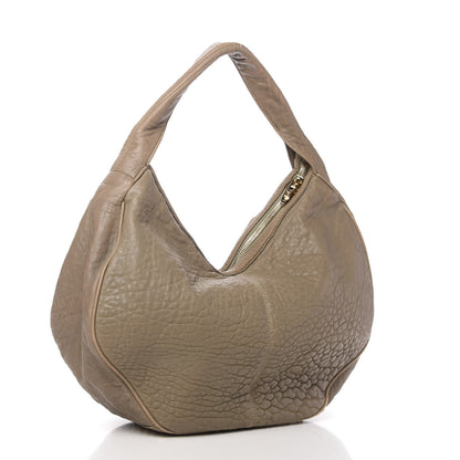 Alexander Wang Pebbled Lambskin Morgan Hobo Latte Gold Hardware 3 of 8