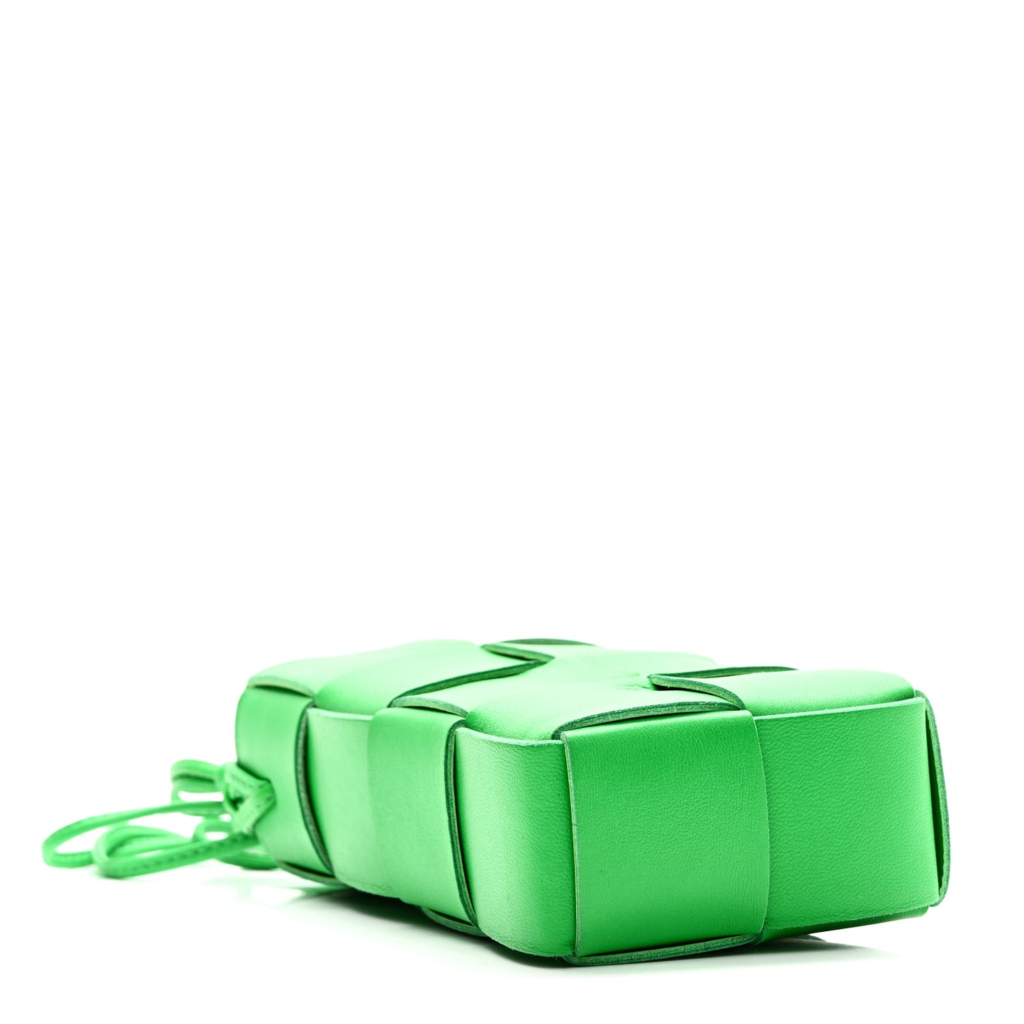 Nappa Maxi Intrecciato Phone Pouch Parakeet