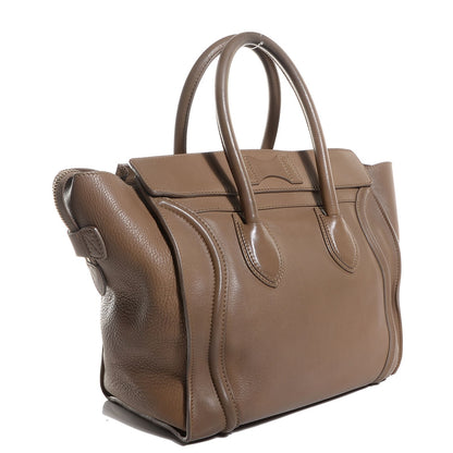 Celine Smooth Calfskin Mini Luggage Camel 3 of 9