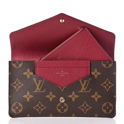 Louis Vuitton Monogram Jeanne Wallet Fuchsia 5 of 8