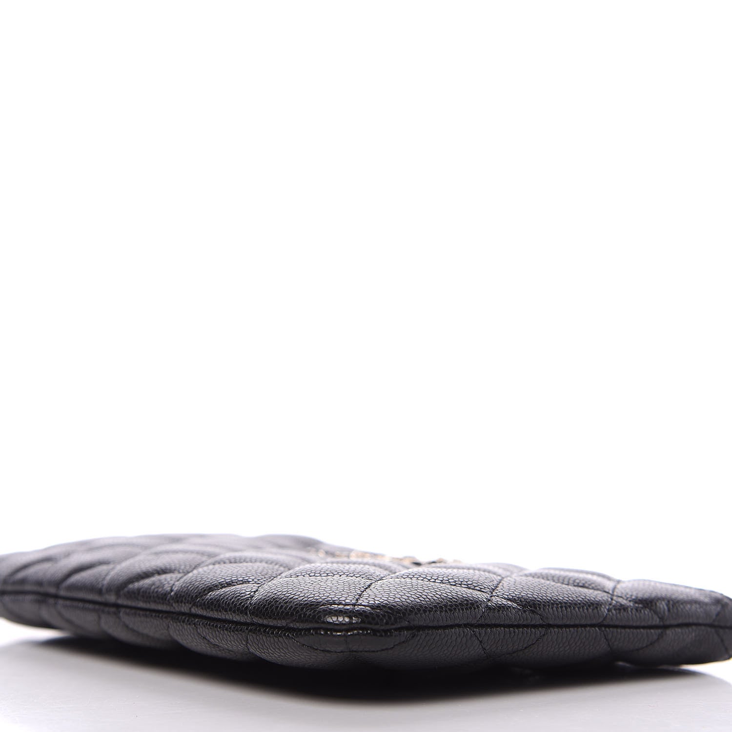 Chanel Caviar Quilted Small French New Wave CC Pouch Black 10 of 11