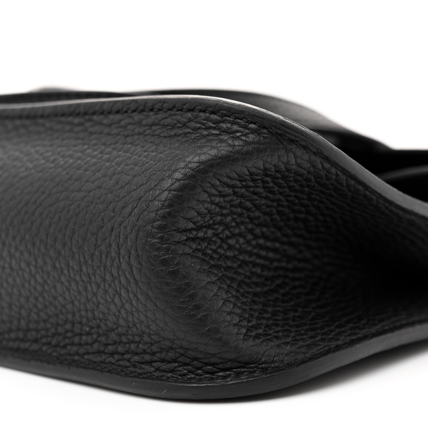 Hermes Taurillon Clemence Halzan 25 Black 9 of 11