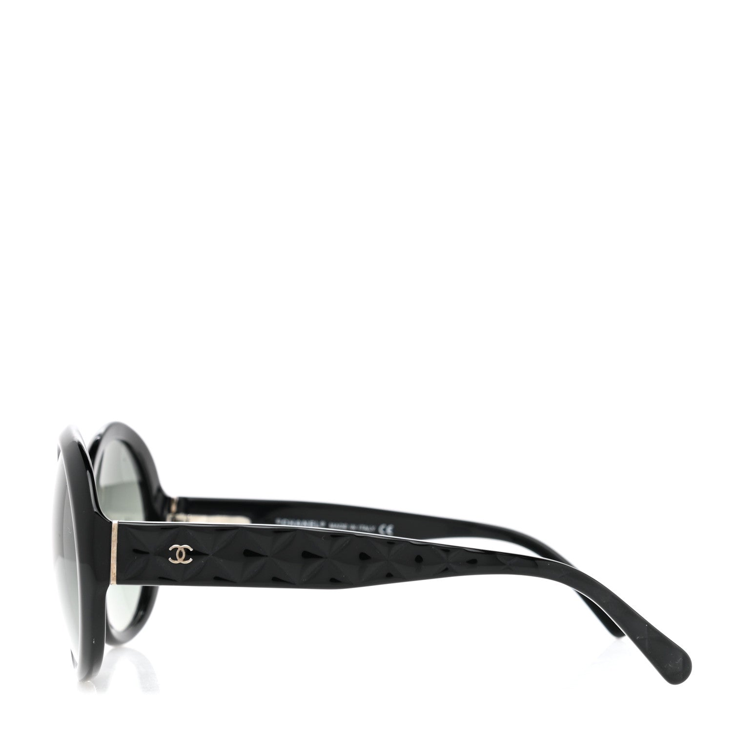 Chanel Quilted CC Mod Sunglasses 5120 Black 3 of 7