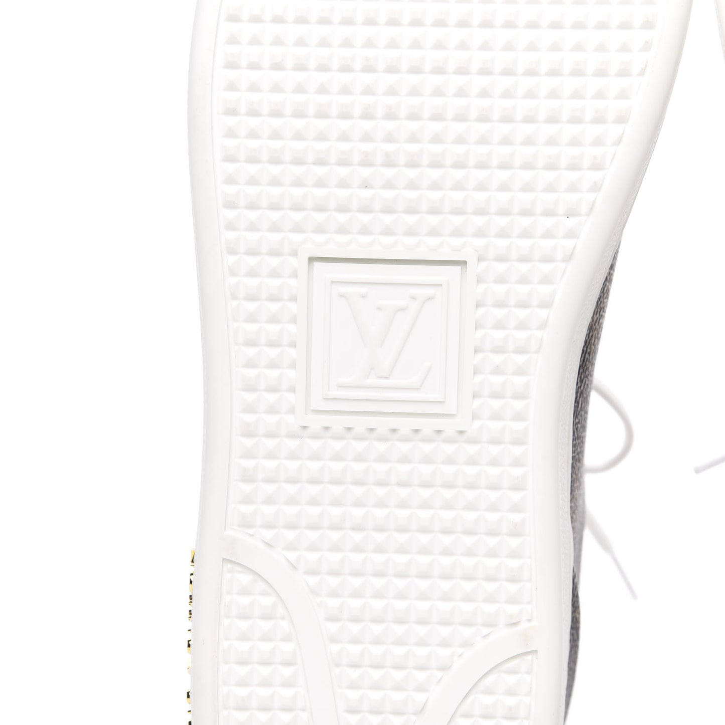 Calfskin Monogram LV Black Heart Sneakers 41 Cacao