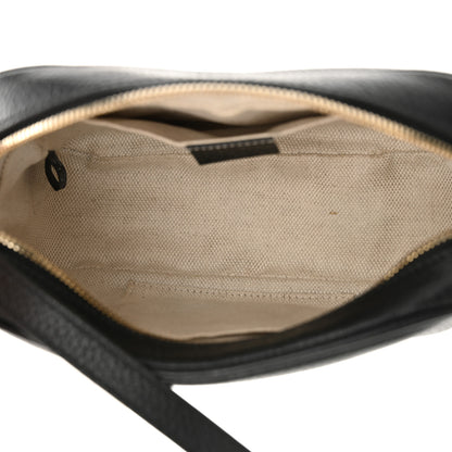 Gucci Pebbled Calfskin Small Soho Disco Bag Black 5 of 14