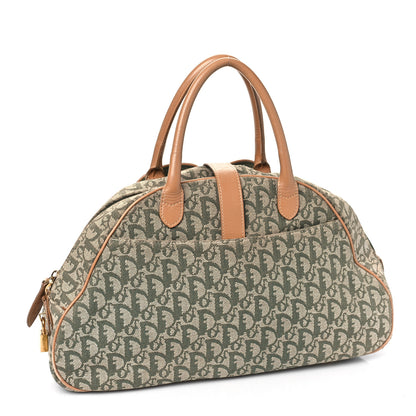Christian Dior Monogram Saddle Bowler Green 2 of 13