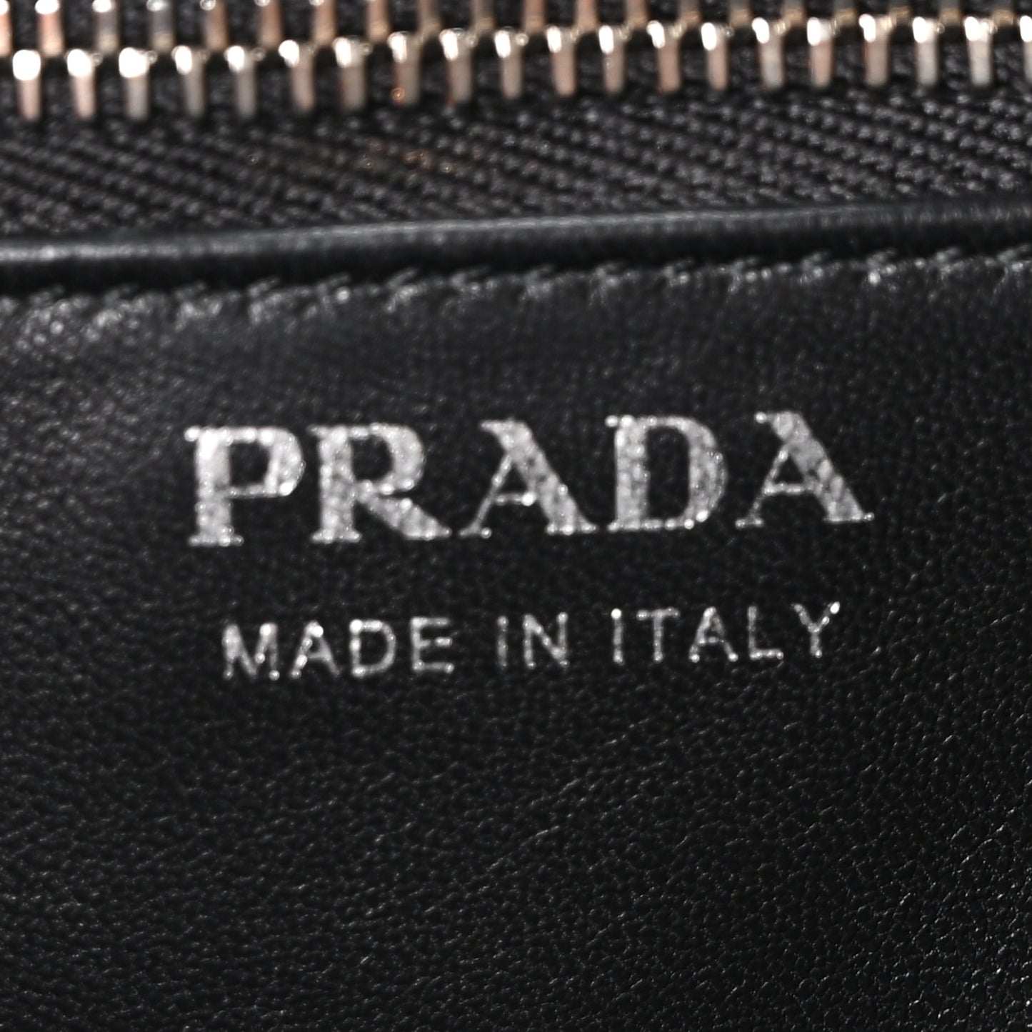 Nappa Re-Nylon Medium Passage Bag Black