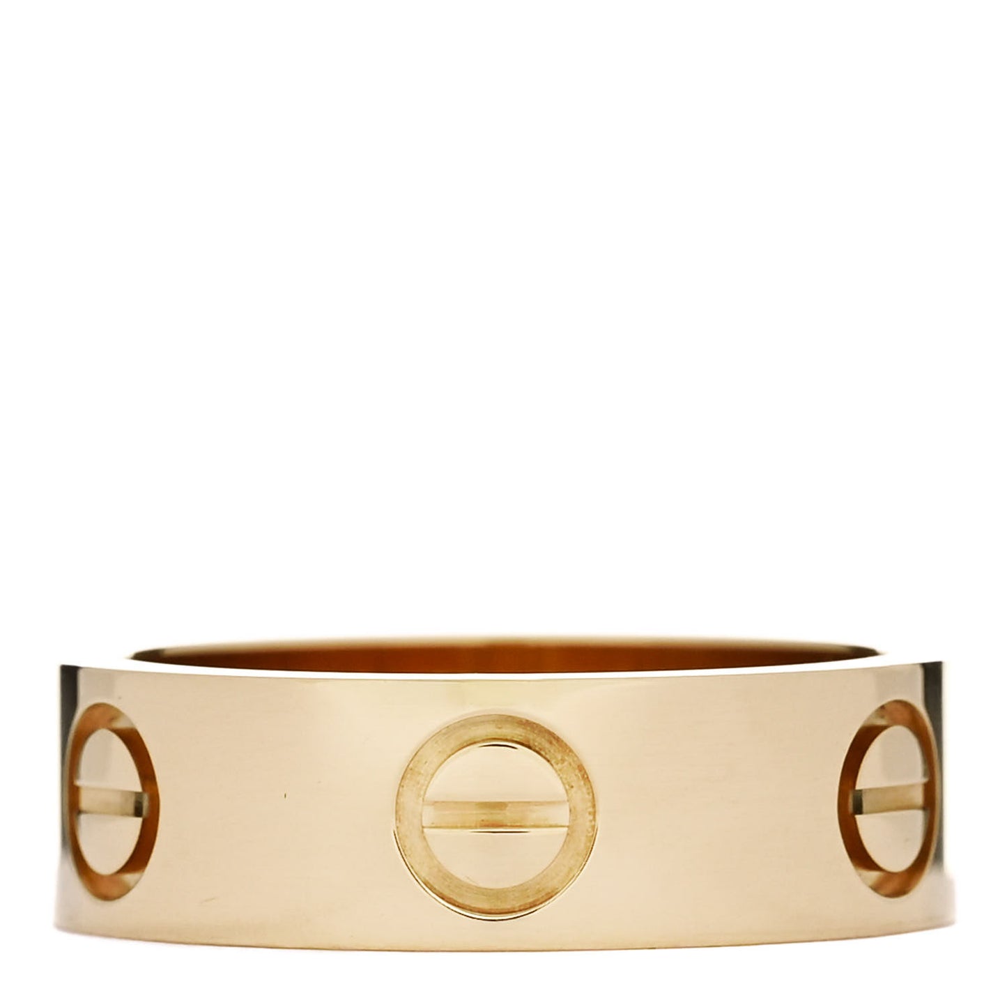 18K Yellow Gold 5.5mm LOVE Ring 50 5.25