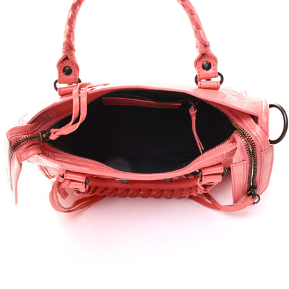 Balenciaga Agneau Classic Hardware Mini City Rose Azalee Rose Jaipur 5 of 10