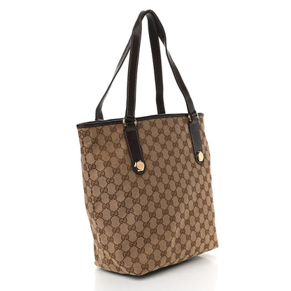 Gucci Monogram Charmy Tote Brown 3 of 9
