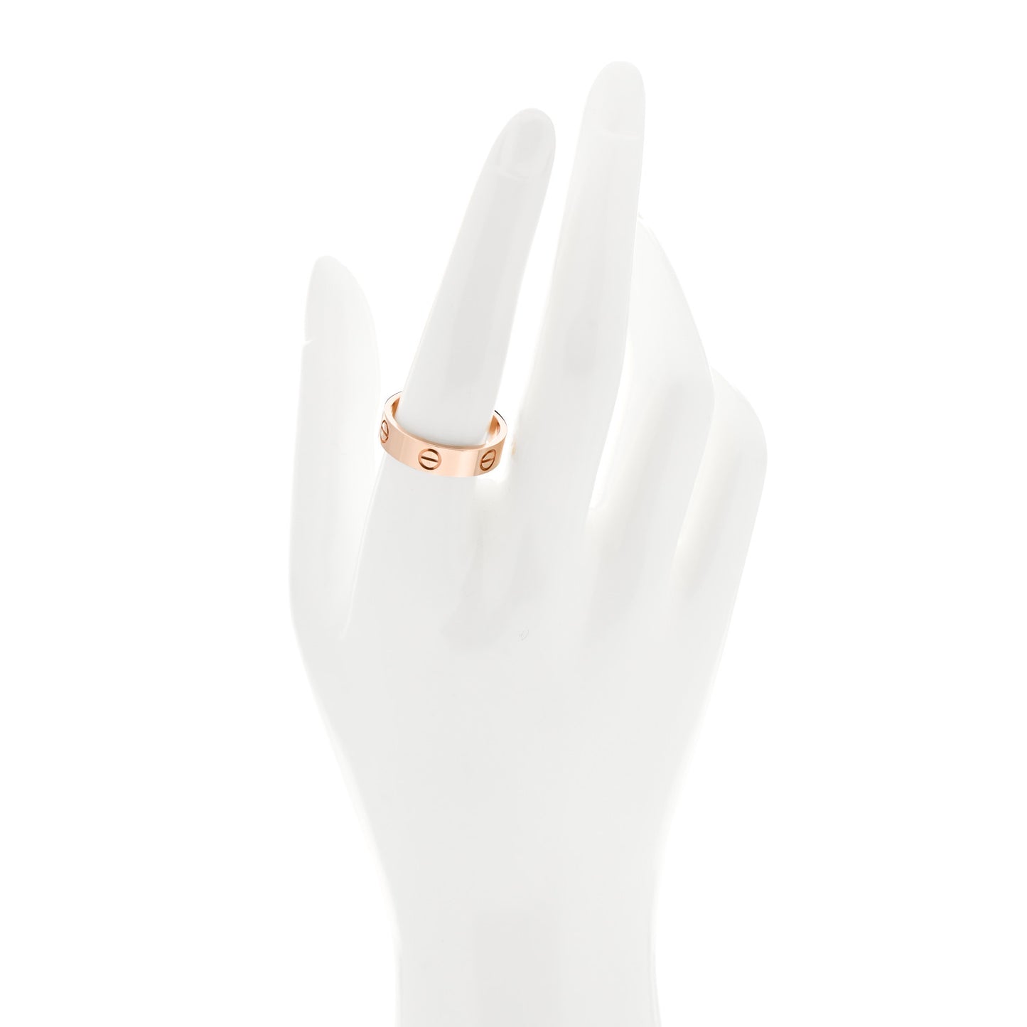 18K Pink Gold 5.5mm LOVE Ring 58 8.5