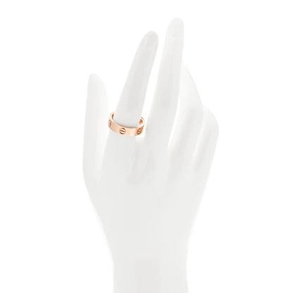 Cartier 18K Pink Gold 5.5mm LOVE Ring 58 8.5 2 of 5