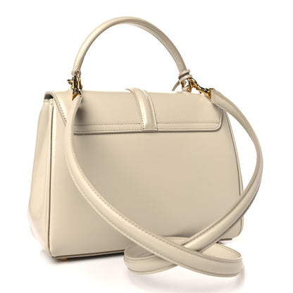 Celine Satinated Calfskin Small 16 Top Handle Bag Beige 3 of 8