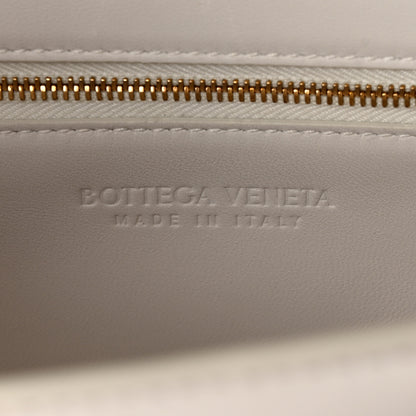 Bottega Veneta Nappa Intreccio Padded Top Handle Shoulder Bag White 11 of 30