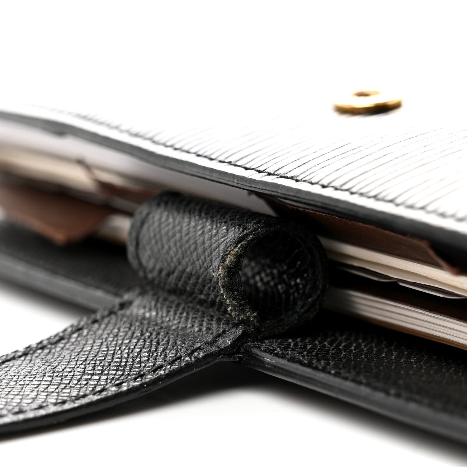 Louis Vuitton Epi Medium Ring Agenda Cover Black 7 of 7