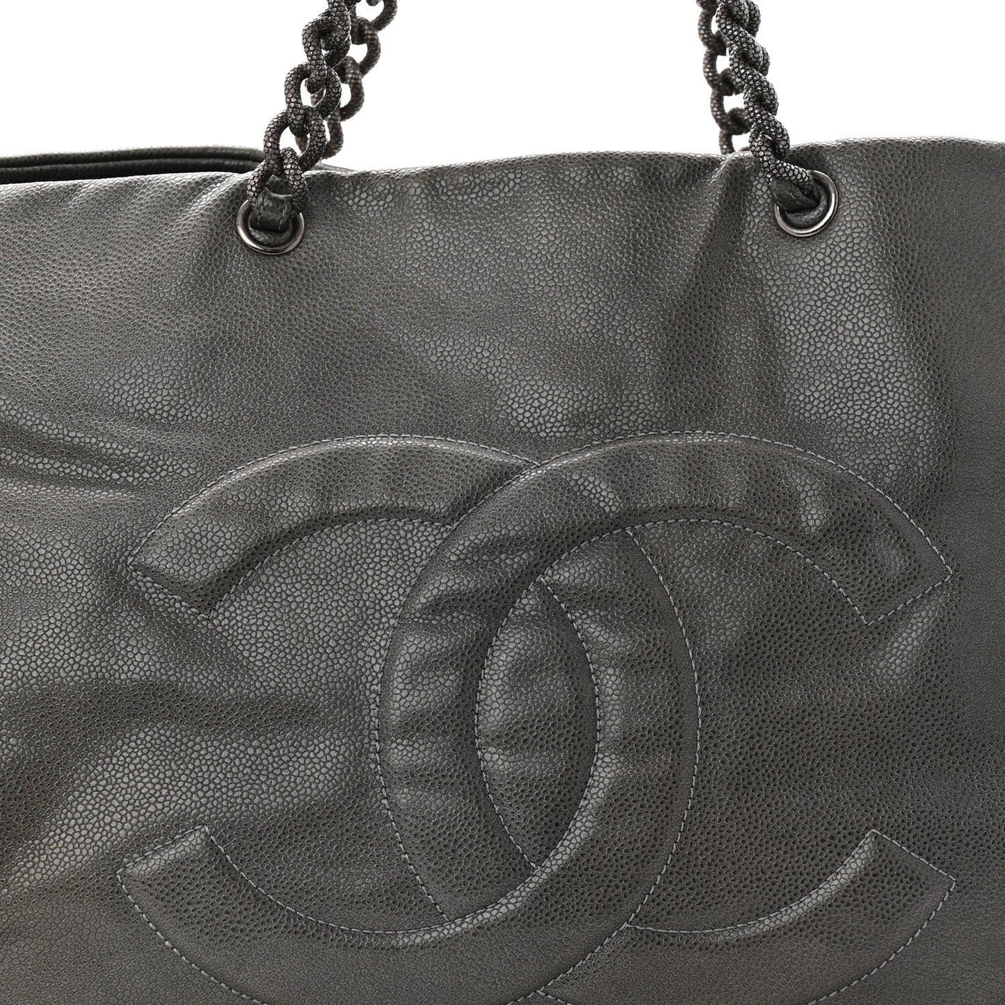 Caviar 31 Large Tote Dark Grey
