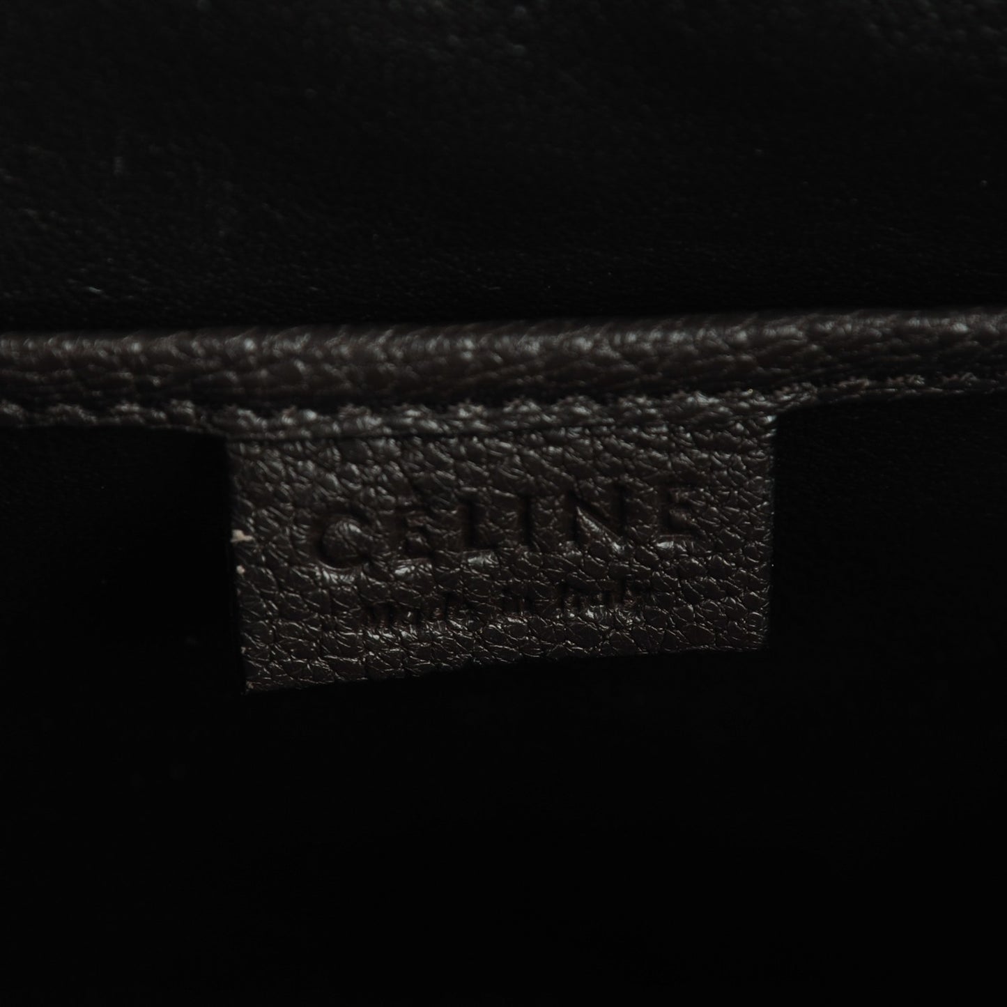 Goatskin Nano Luggage Dark Taupe