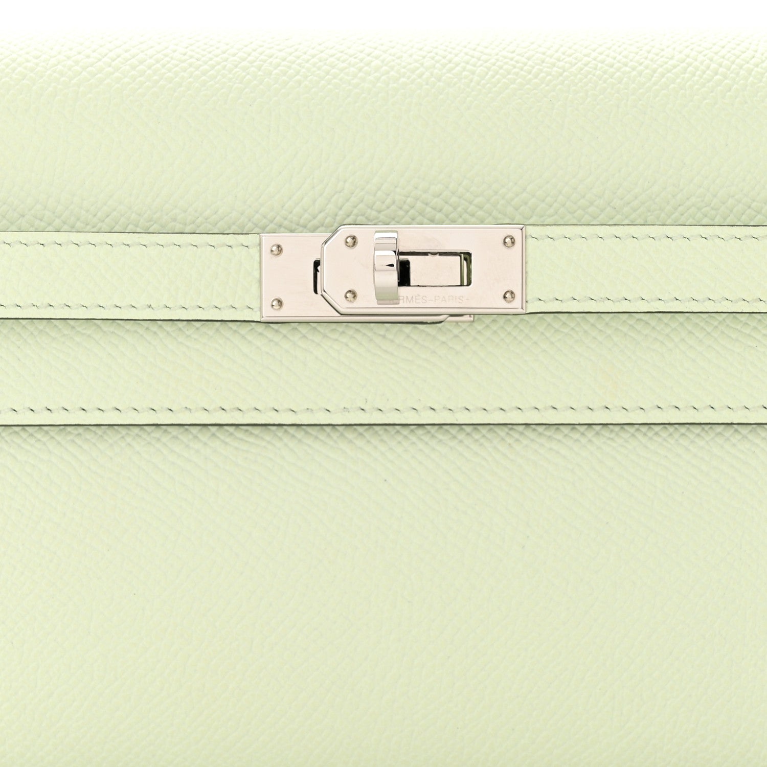 Hermes Epsom Kelly Wallet To Go Vert Fizz 7 of 9