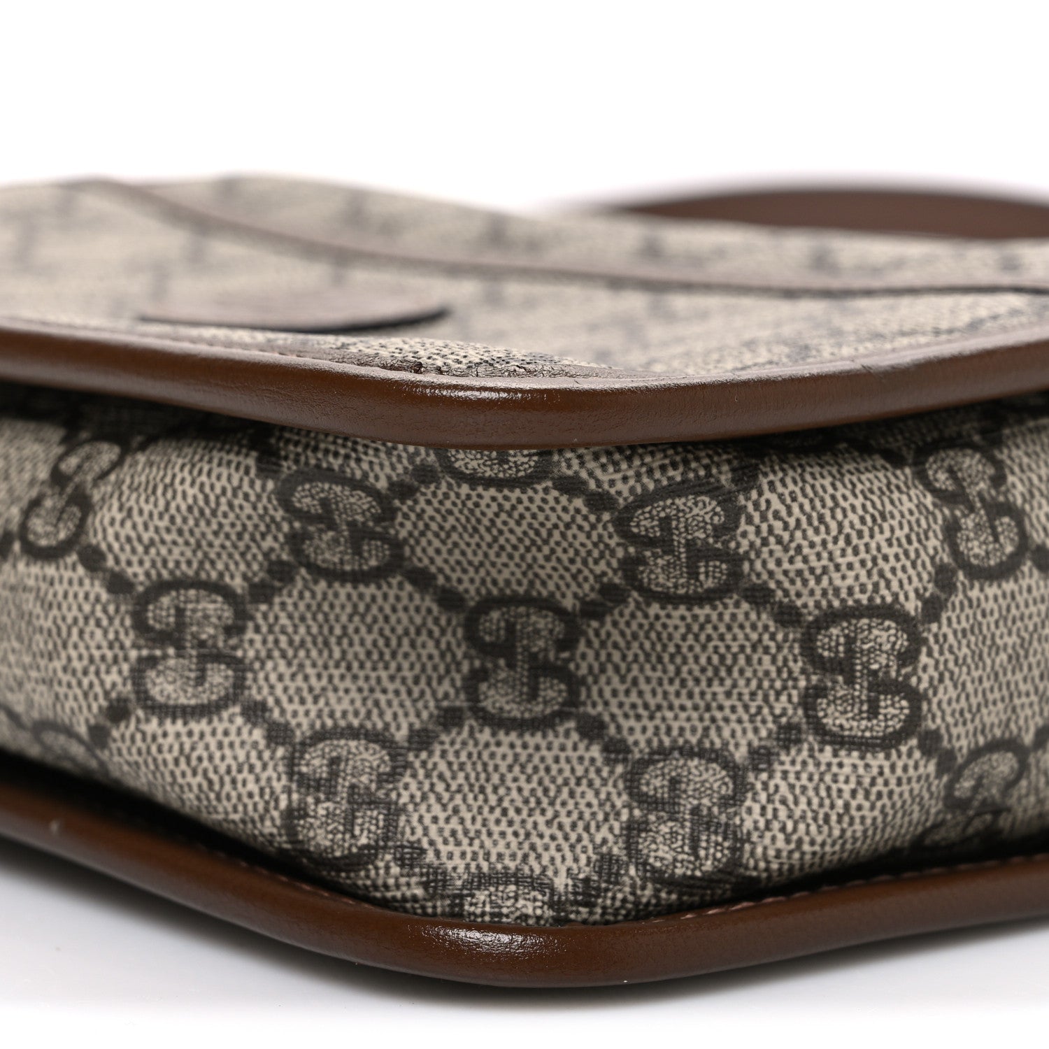 Gucci GG Supreme Monogram Azalea Calfskin Mini Retro Interlocking