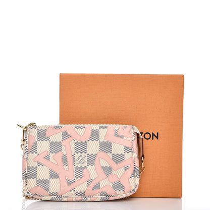 Louis Vuitton Damier Azur Tahitienne Mini Pochette Accessories 8 of 8