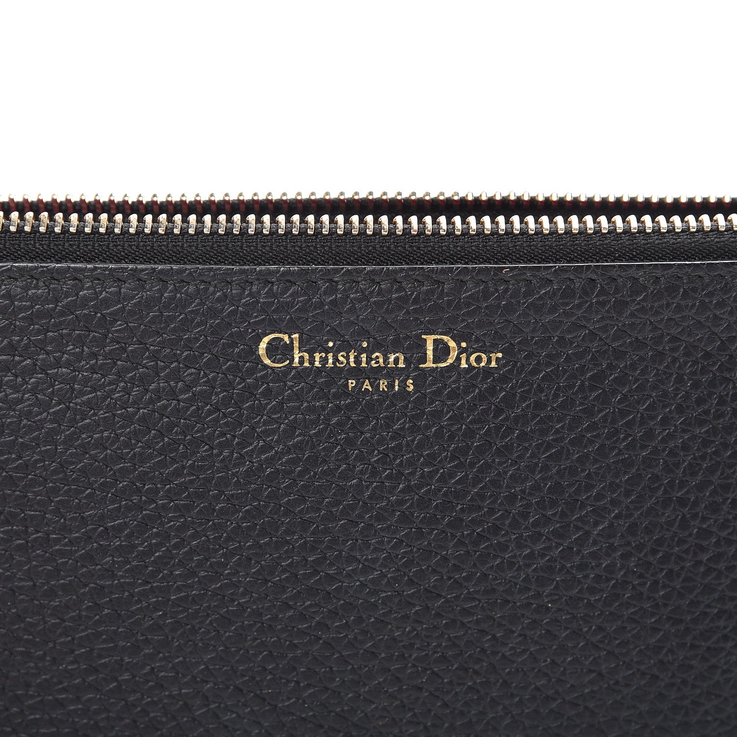 Christian Dior Bullcalf Diorissimo Pouch Black 5 of 6